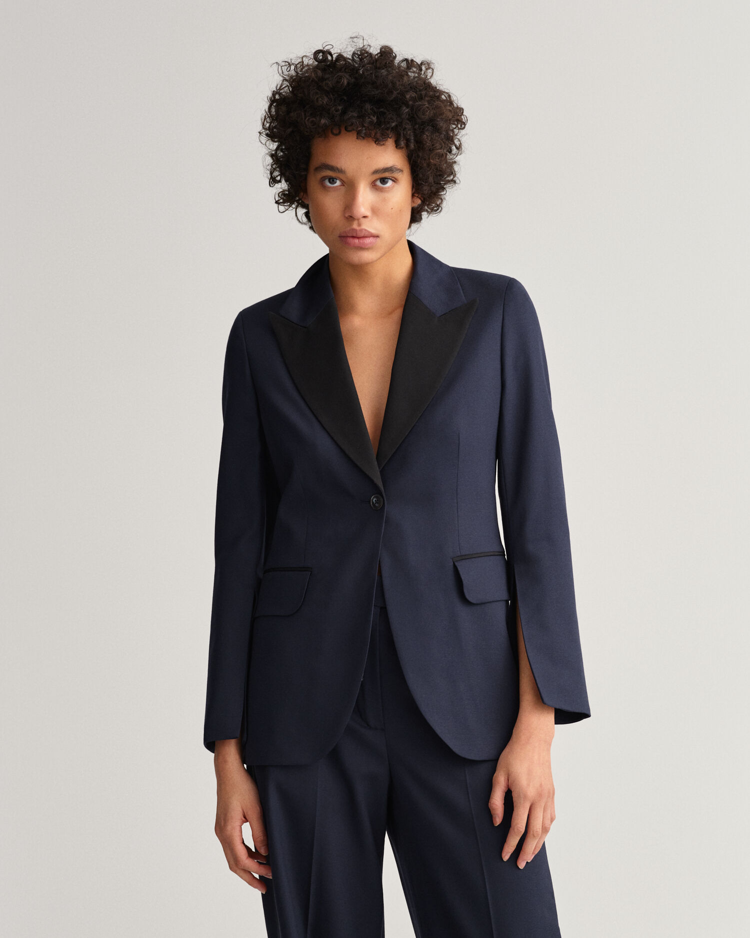 Slim Fit Tuxedo Blazer - GANT
