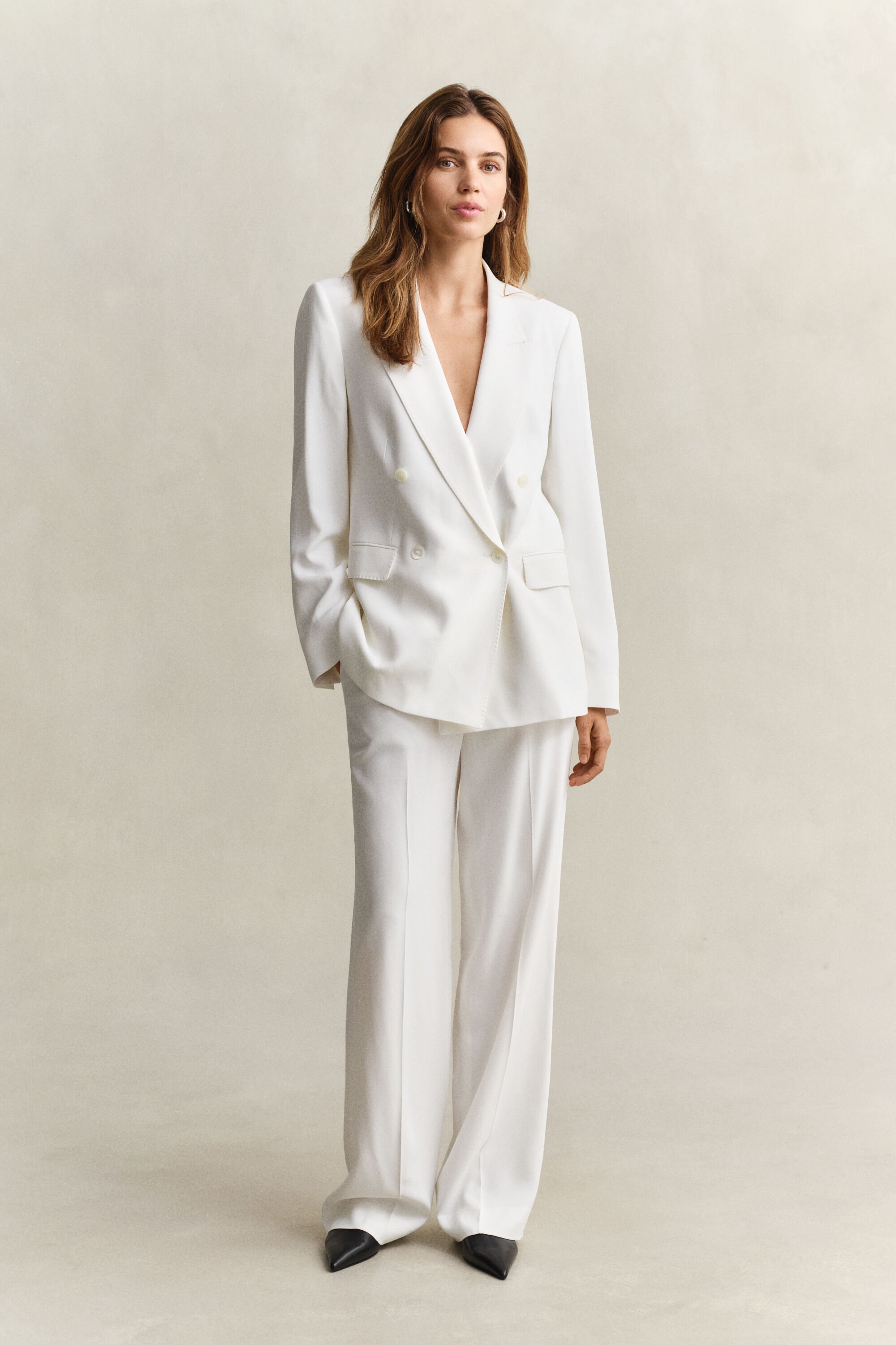 Tailored Crepe Pants