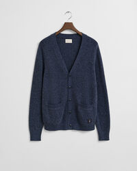 Wool Blend Mouliné Cardigan