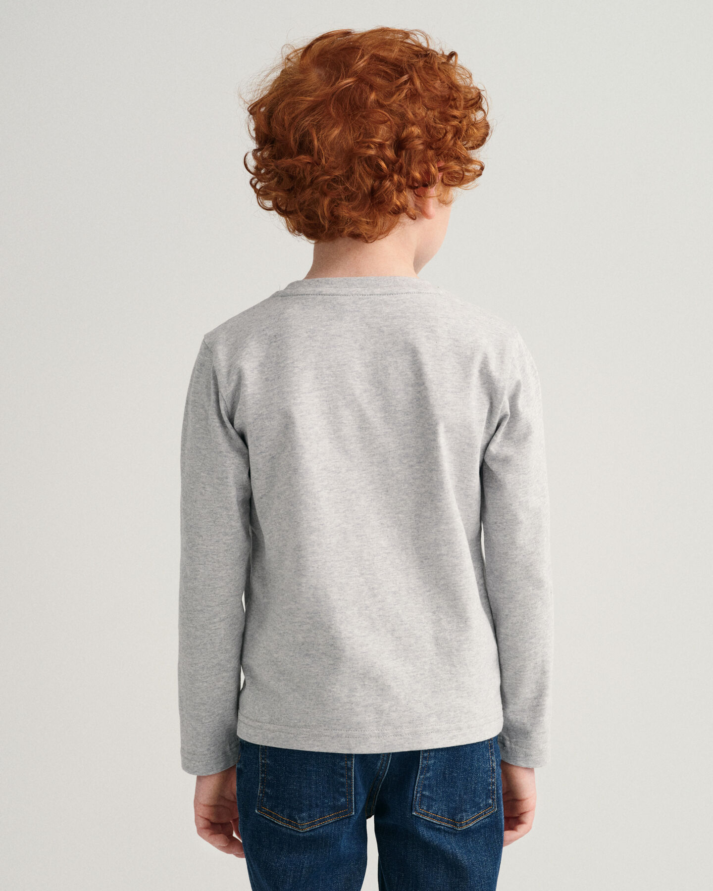 Boys Driving Dog Long Sleeve T-Shirt