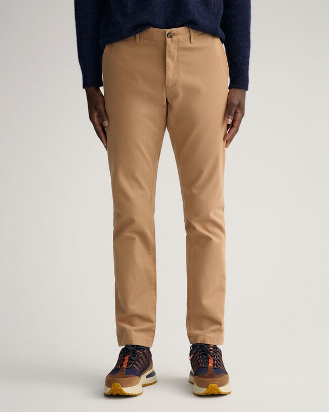 Hallden Slim Fit Comfort Super Chinos