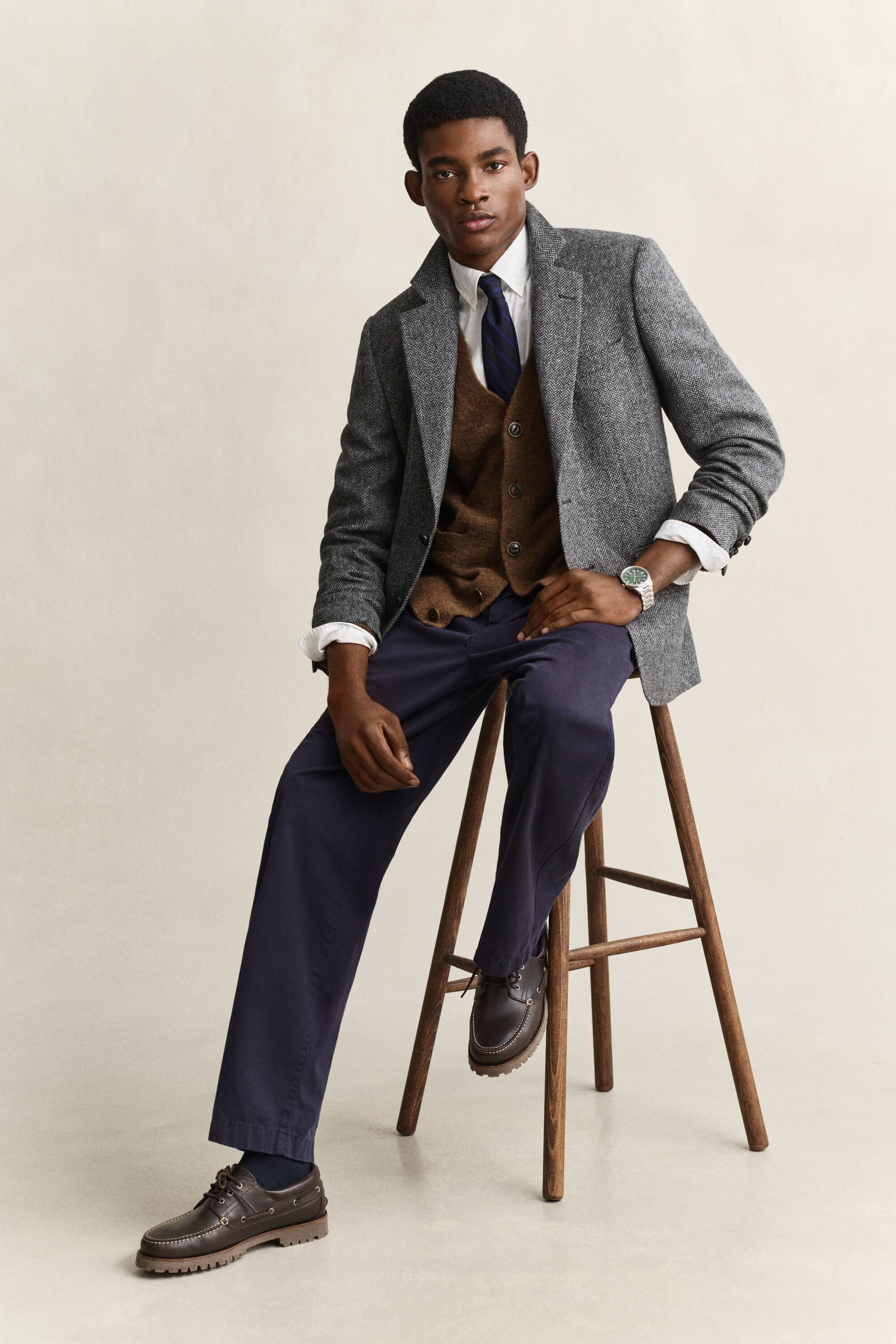 Gant x Yale Tweed Blazer
