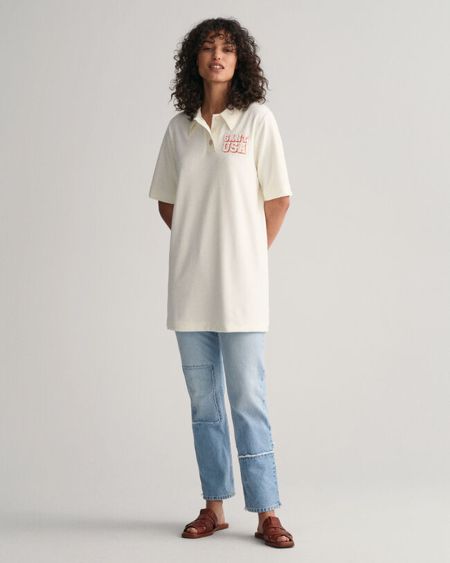 Terry Cloth Polo Dress