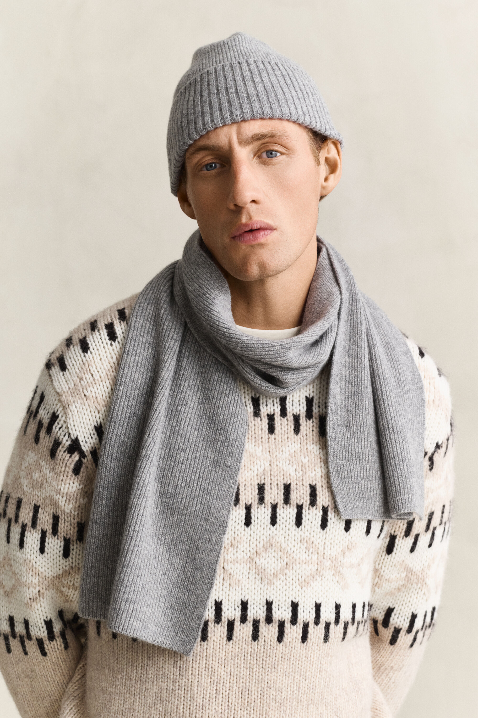 Cashmere Scarf & Beanie Gift Set