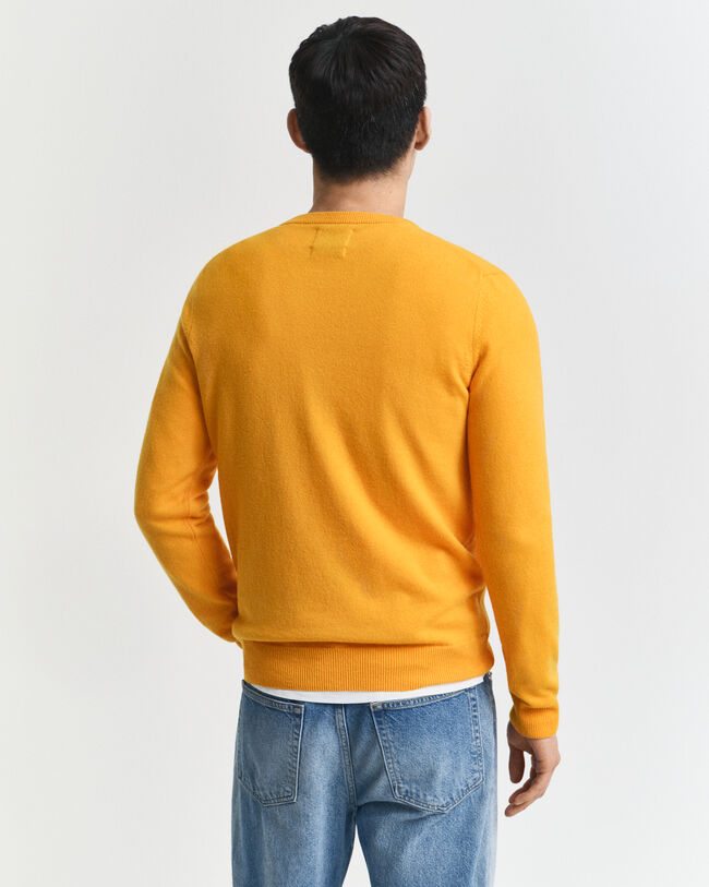 Superfine Lambswool Crew Neck Sweater