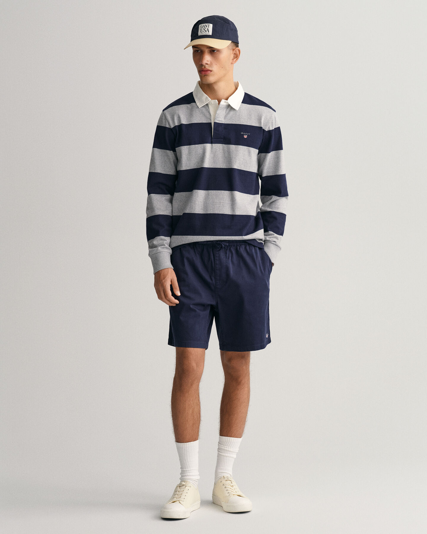 Drawstring Logo Shorts