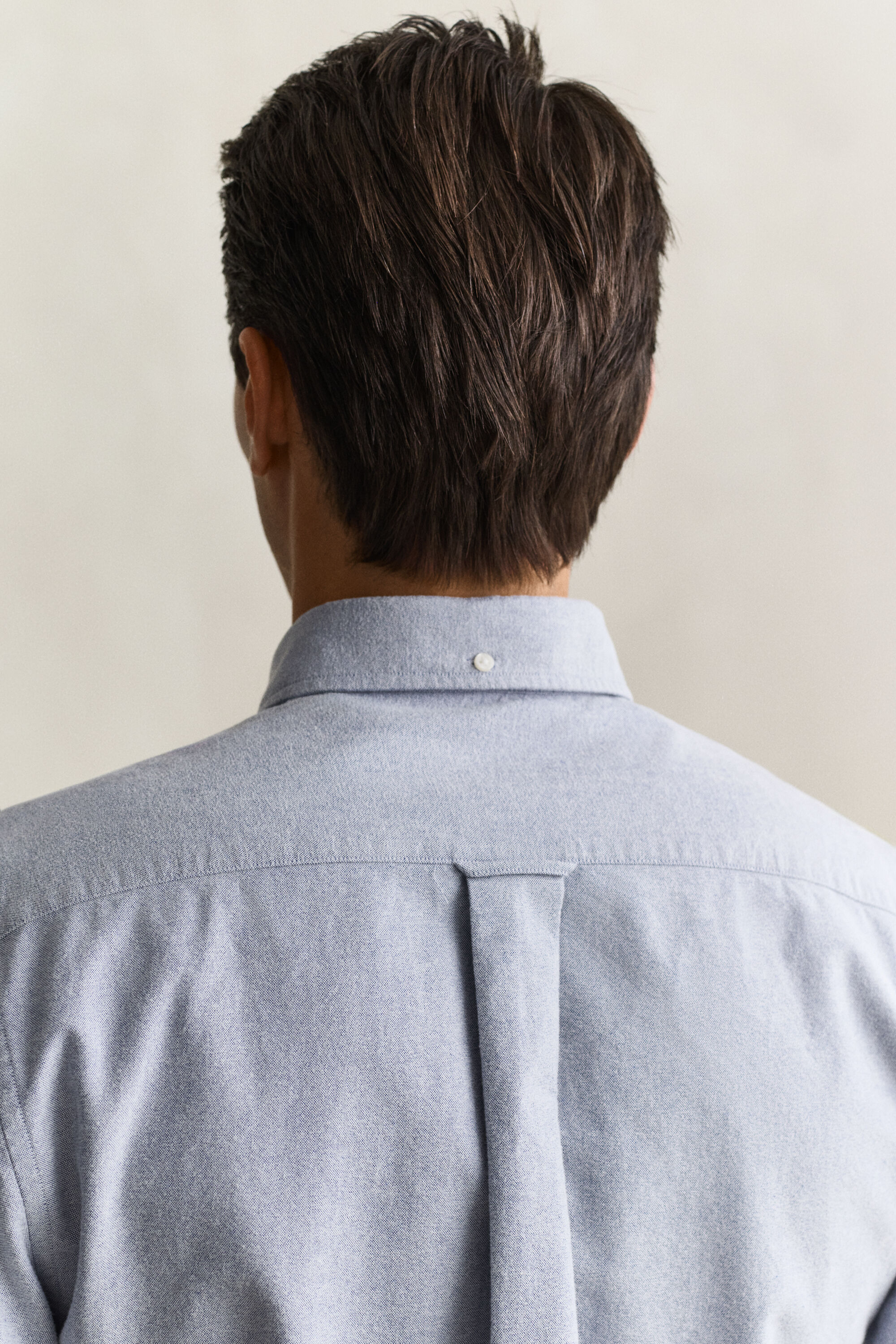 Brushed Oxford Shirt — CRISP BLUE