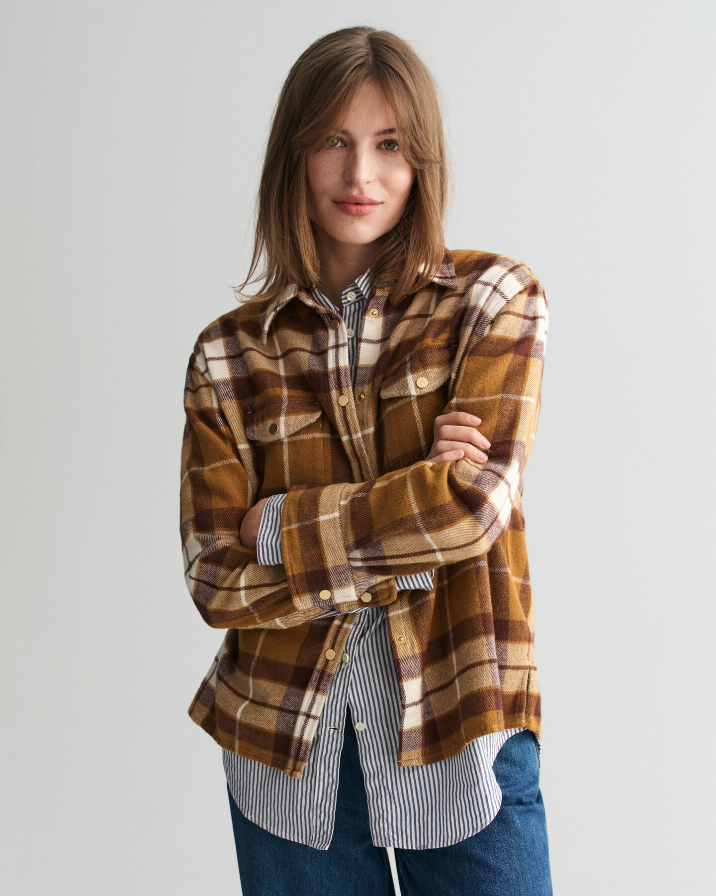 Checked Flannel Overshirt