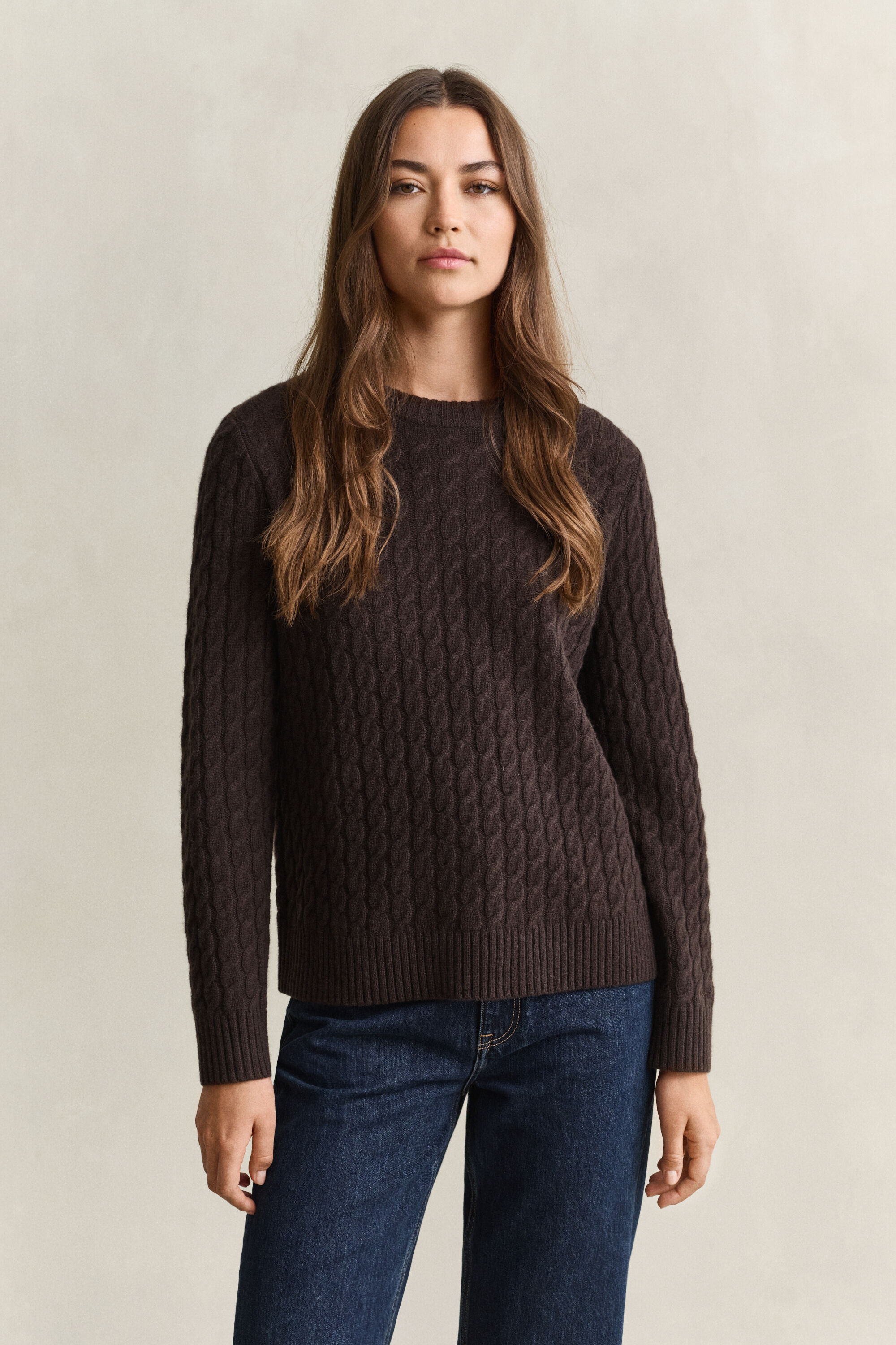 Cashmere Cable Knit Sweater