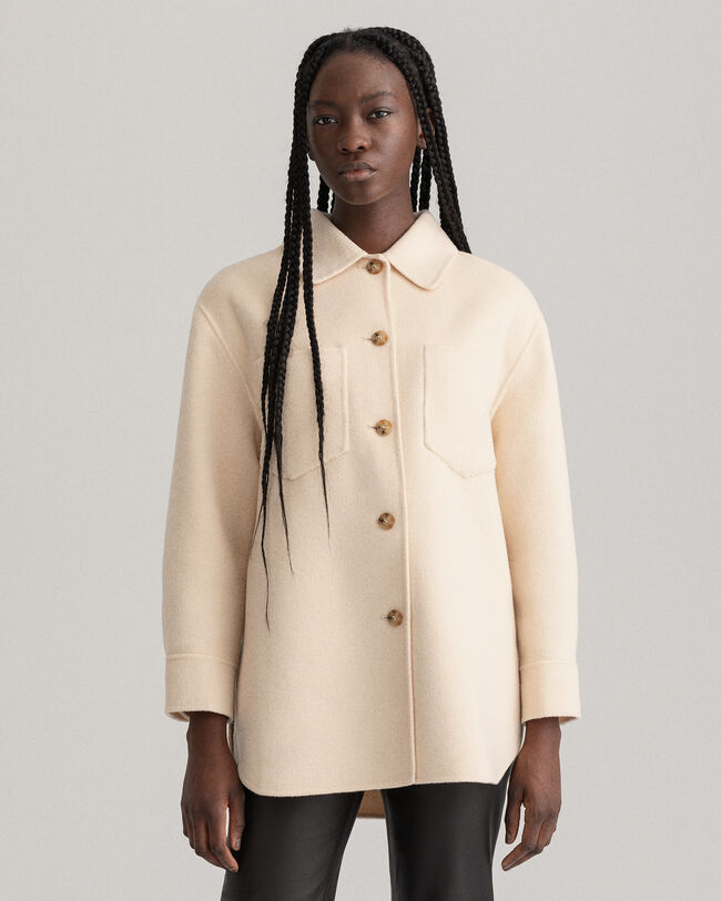 Handstitched Shirt Jacket