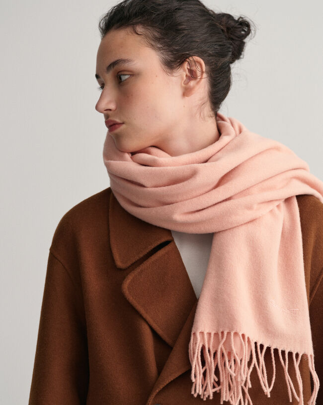 Wool Solid Woven Scarf