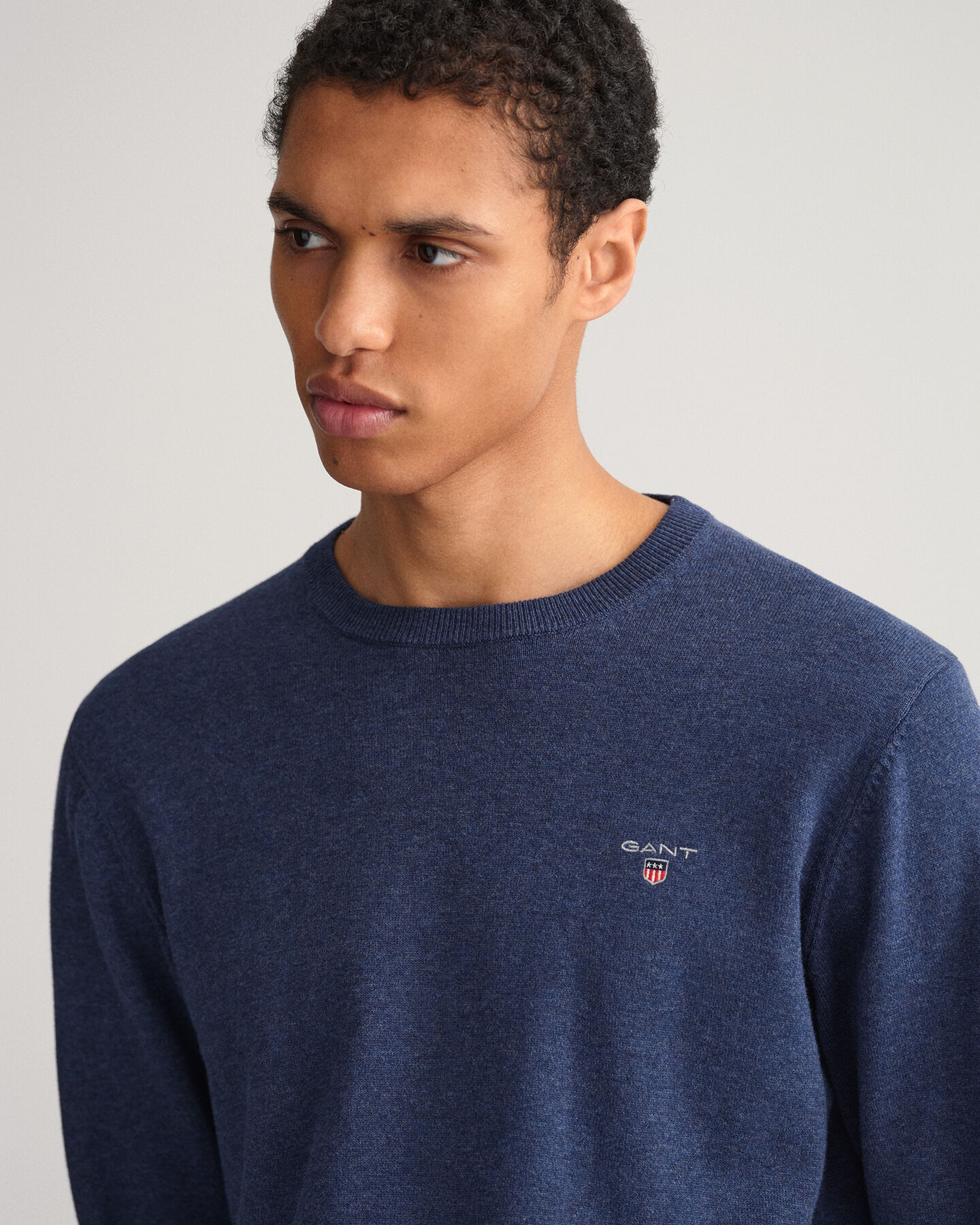 Classic Cotton Crew Neck Sweater