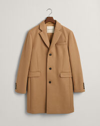Classic Tailored Fit Wool Topcoat