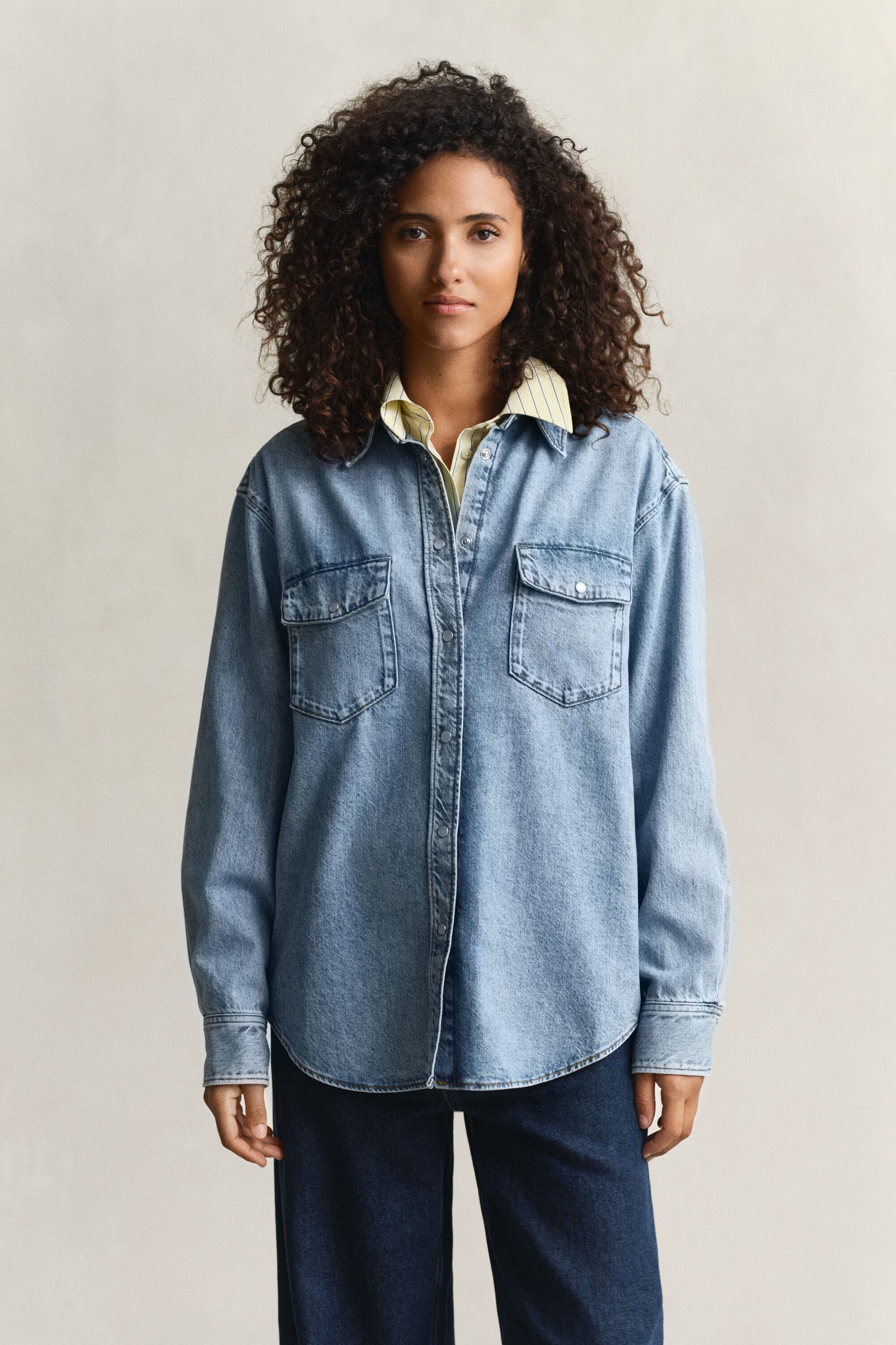 Relaxed Fit Denim Shirt