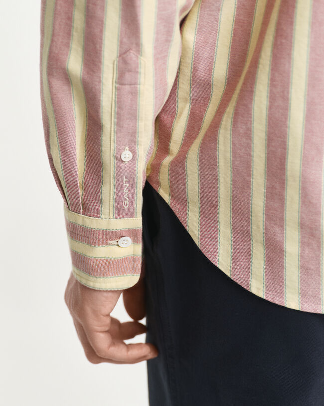 Relaxed Fit Striped Heritage Oxford Shirt