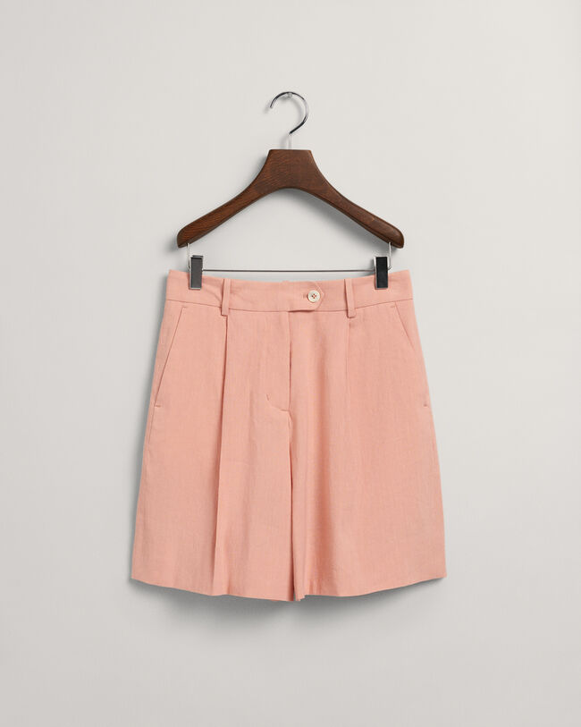 Stretch Linen Shorts