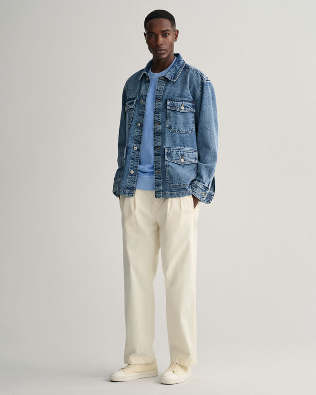 Sunfaded Crew Neck Sweatshirt