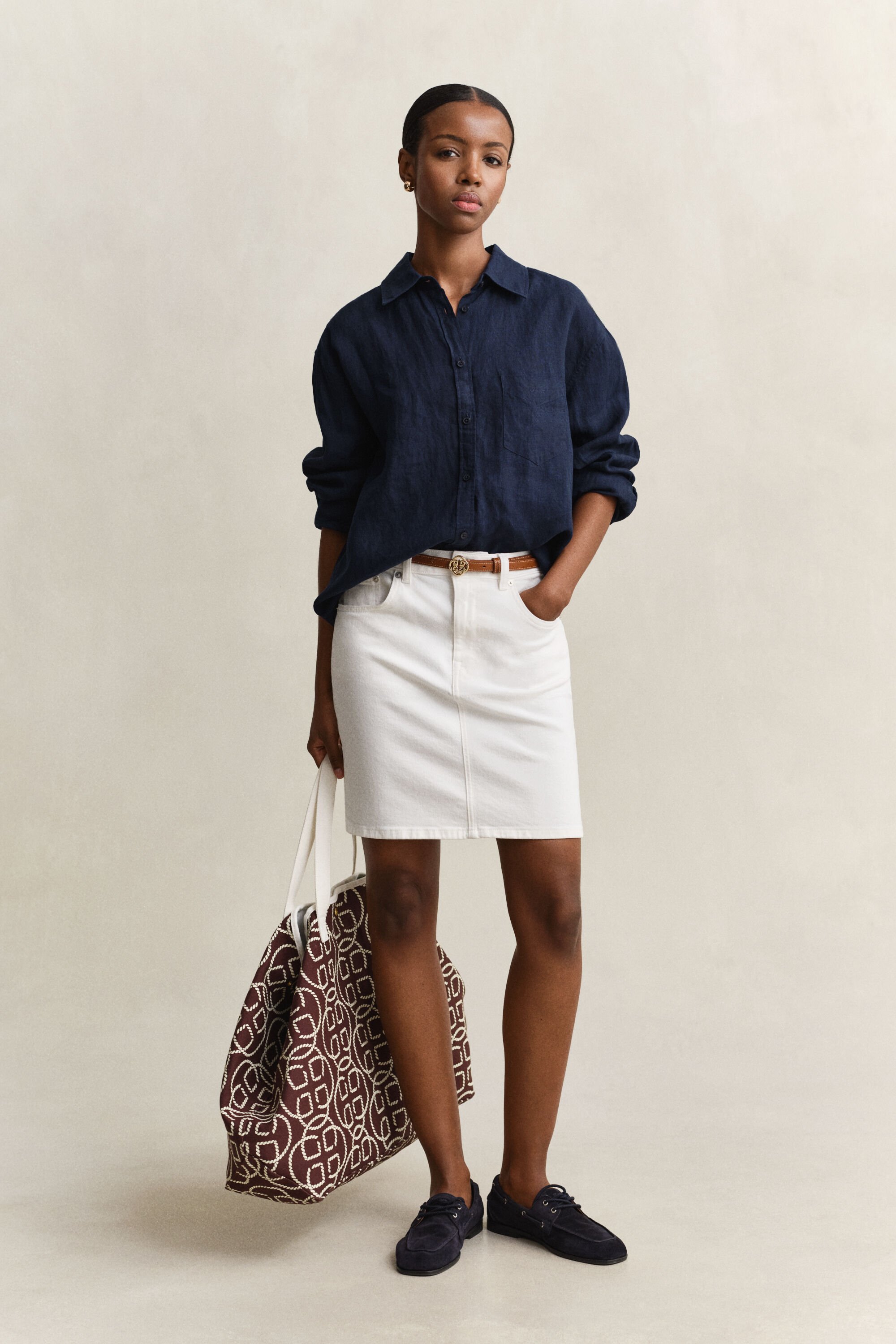 Relaxed Fit Linen Shirt