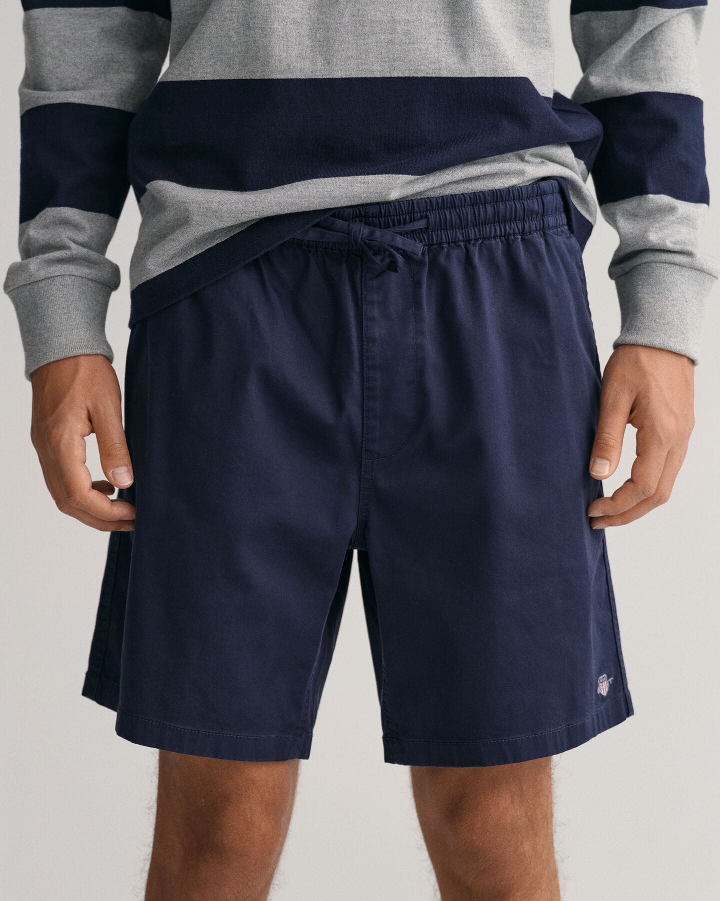 Drawstring Logo Shorts