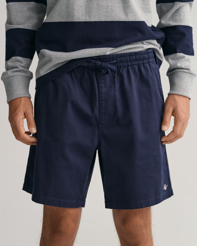 Drawstring Logo Shorts