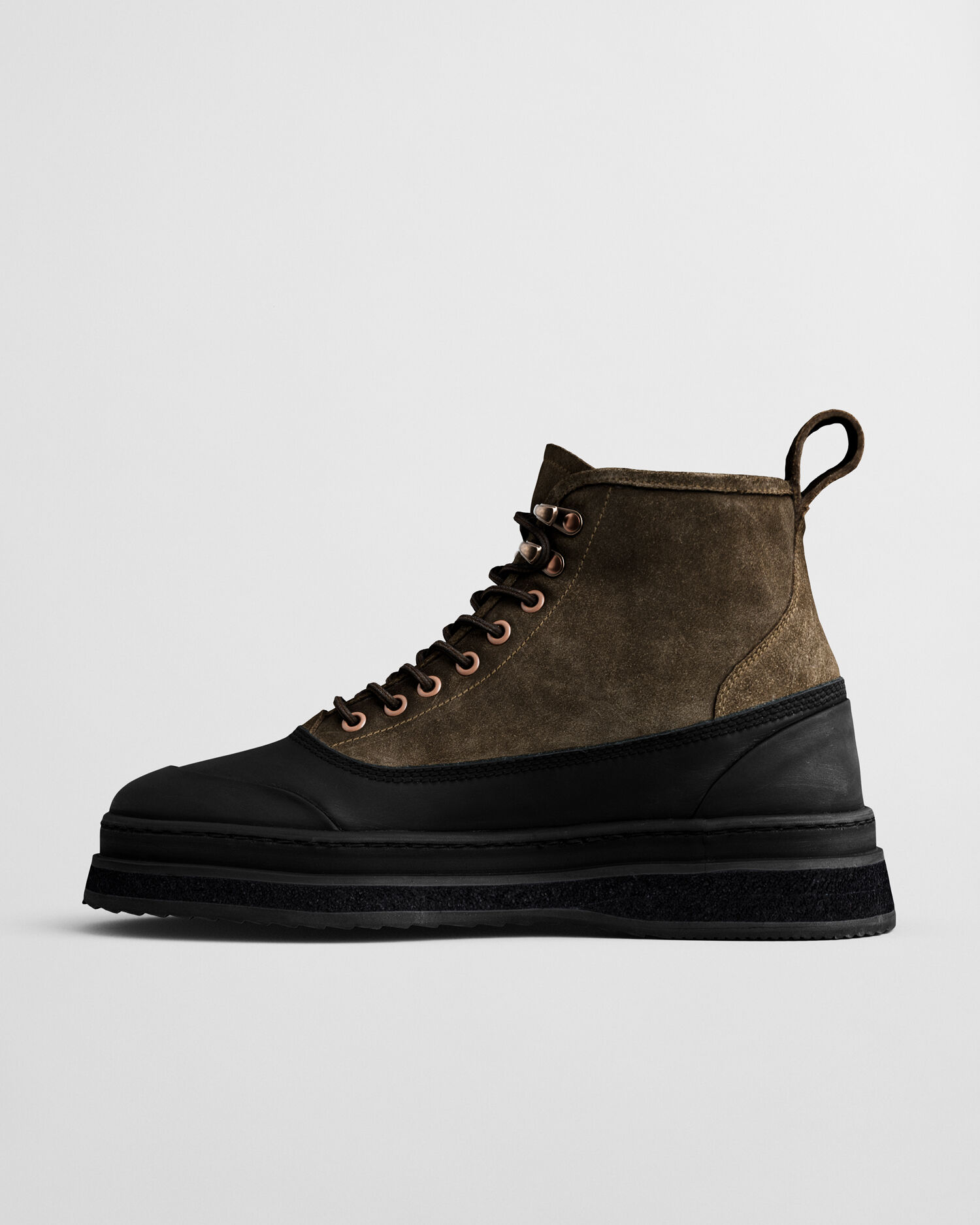 Blistown Suede Lace-Up Boots
