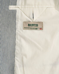 Oversized Striped Double Breasted Blazer