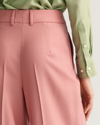 High-Waisted Pleated Wide Pants