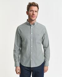 Regular Fit Classic Striped Poplin Shirt