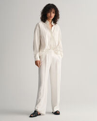 Relaxed Fit Pleated Pants