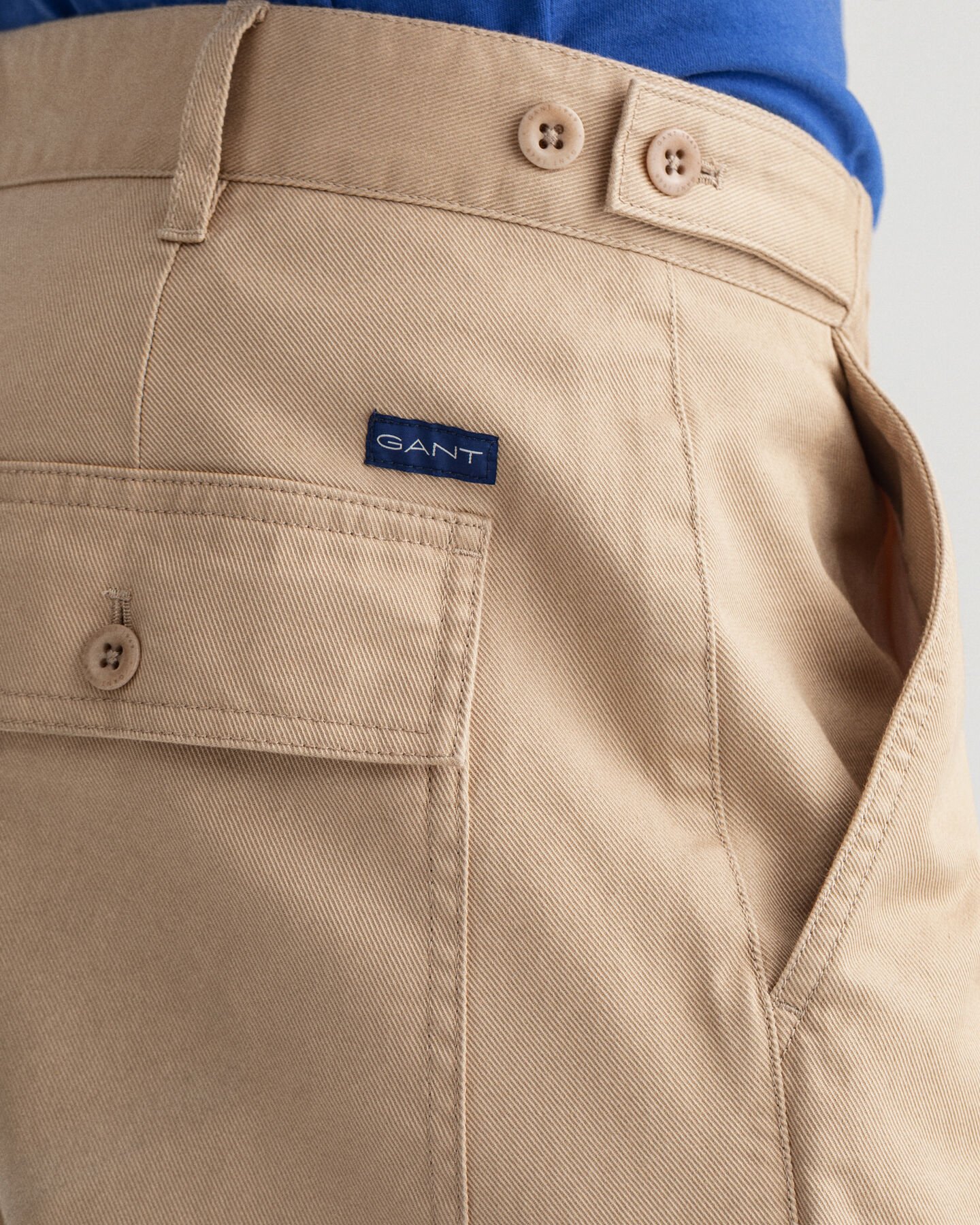 Tapered Cotton Chinos