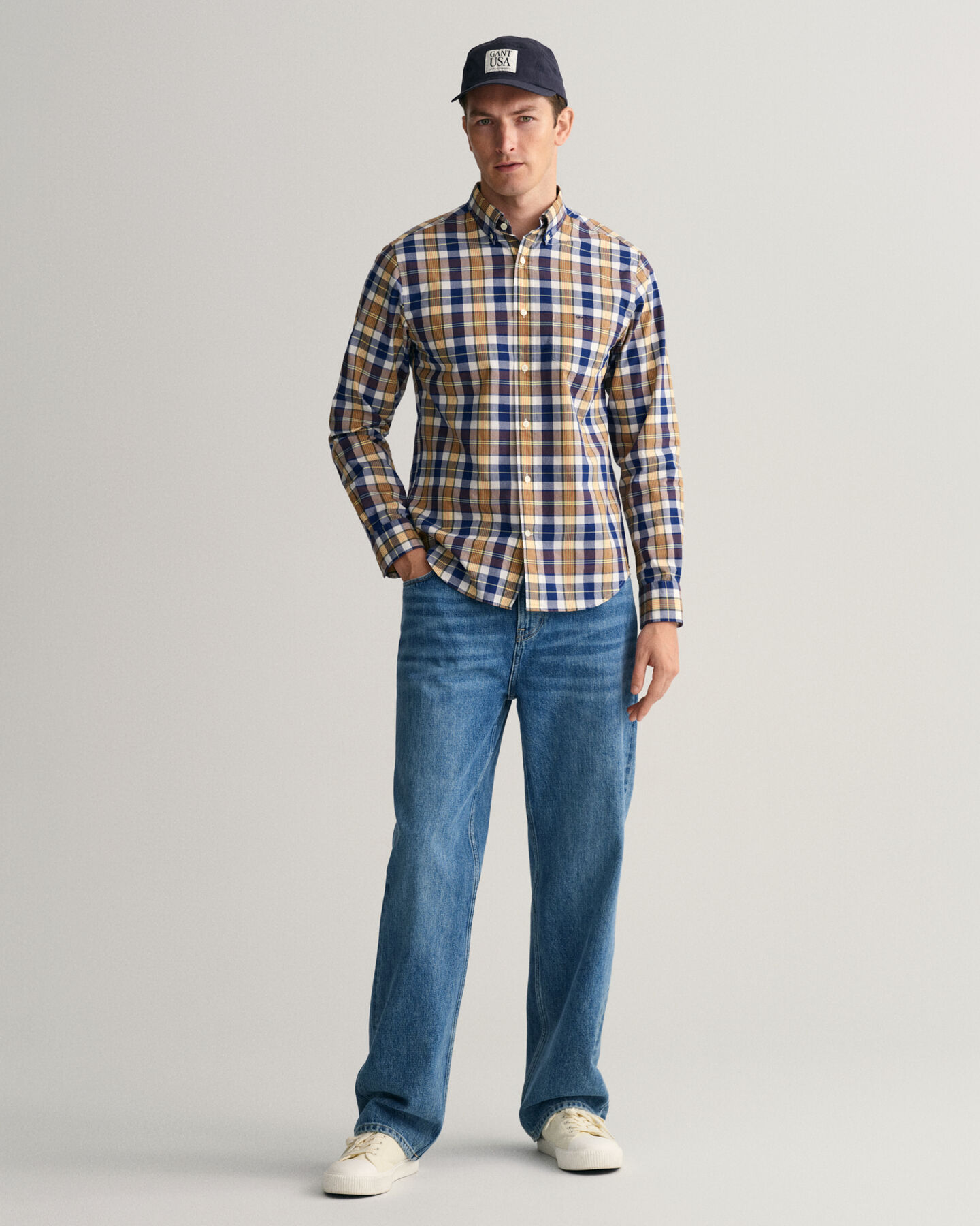 Regular Fit Colorful Check Shirt