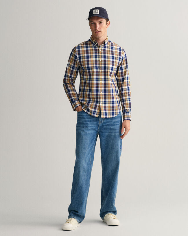 Regular Fit Colorful Check Shirt