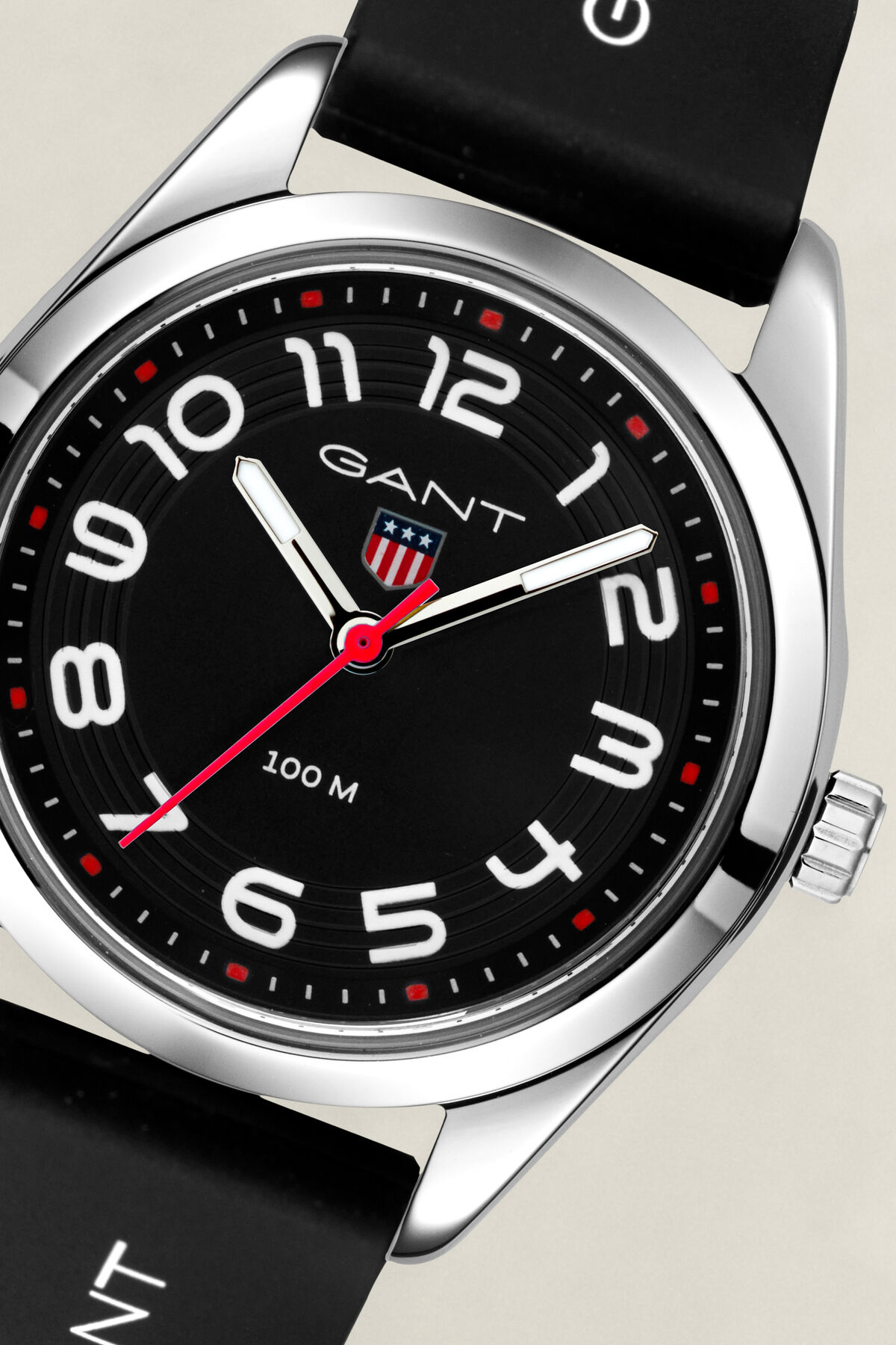 Campus Wristwatch — BLACK
