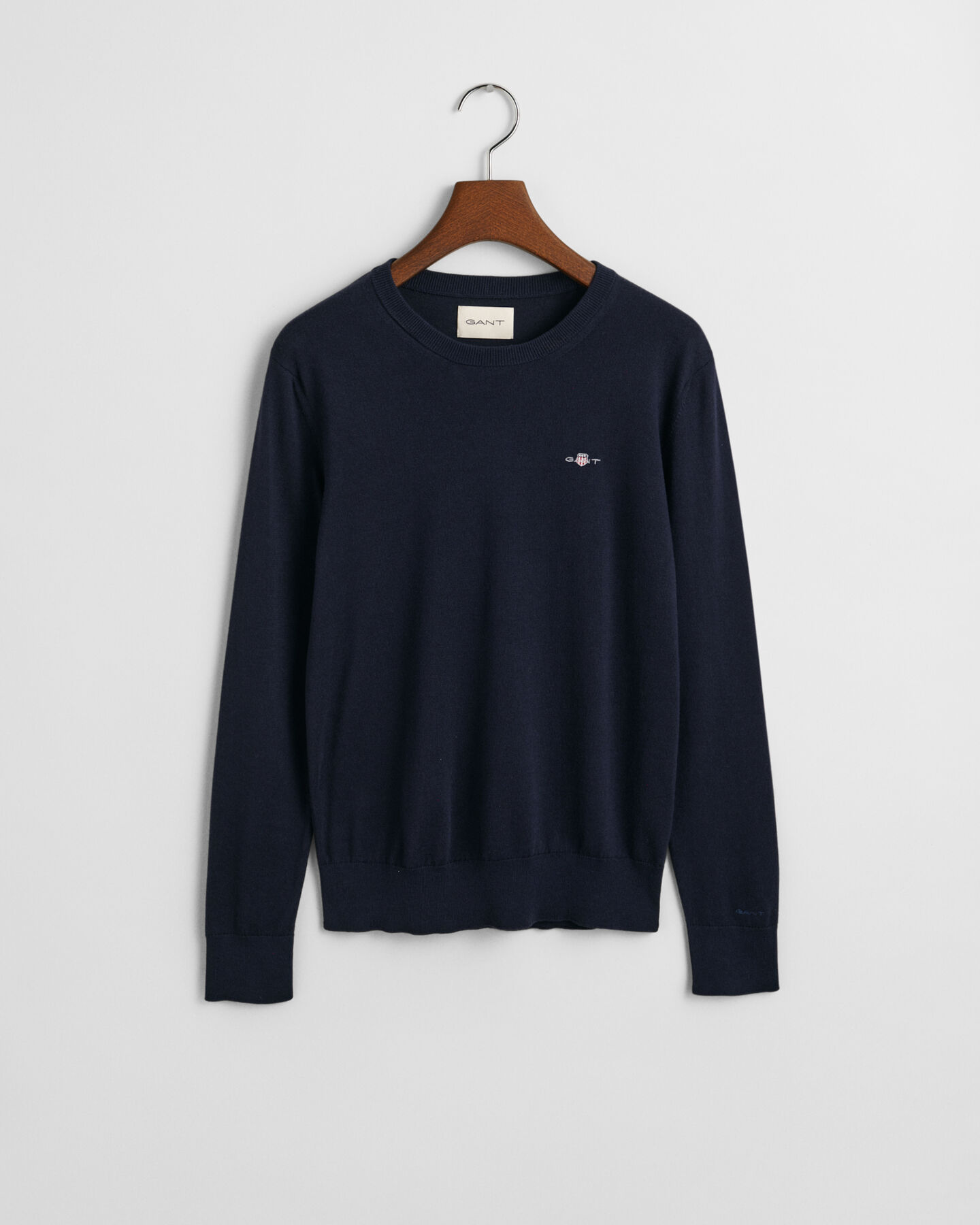 Fine Knit Crew Neck Sweater