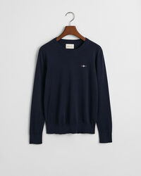 Fine Knit Crew Neck Sweater