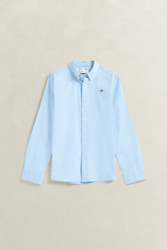 Teen Boys Shield Oxford Shirt — LIGHT BLUE 2