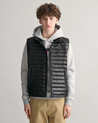 Teens Shiny Lightweight Padded Down Vest