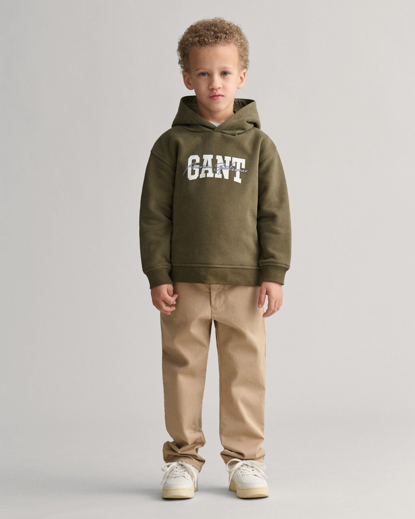 Kids GANT Arch Script Hoodie