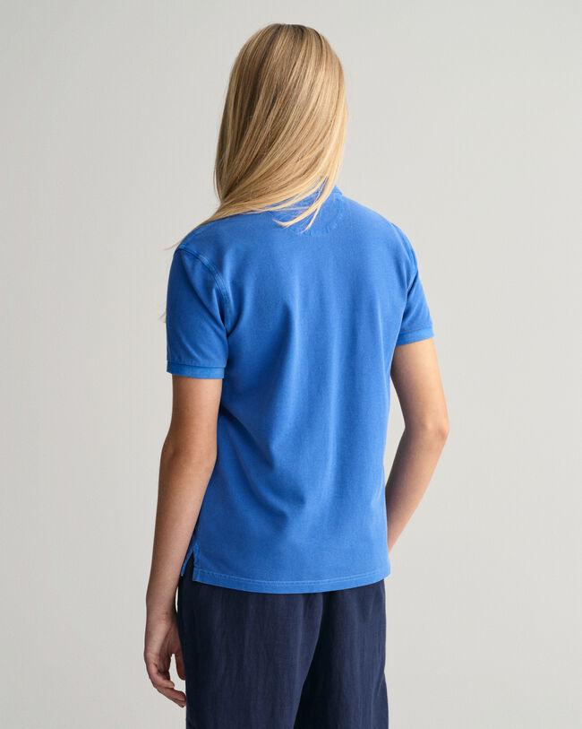Teens Sunfaded Piqu&eacute; Polo Shirt