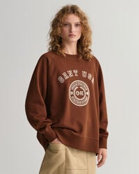 Oversized GANT USA Crew Neck Sweatshirt