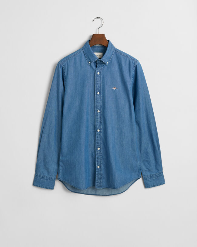 Slim Fit Indigo Shirt