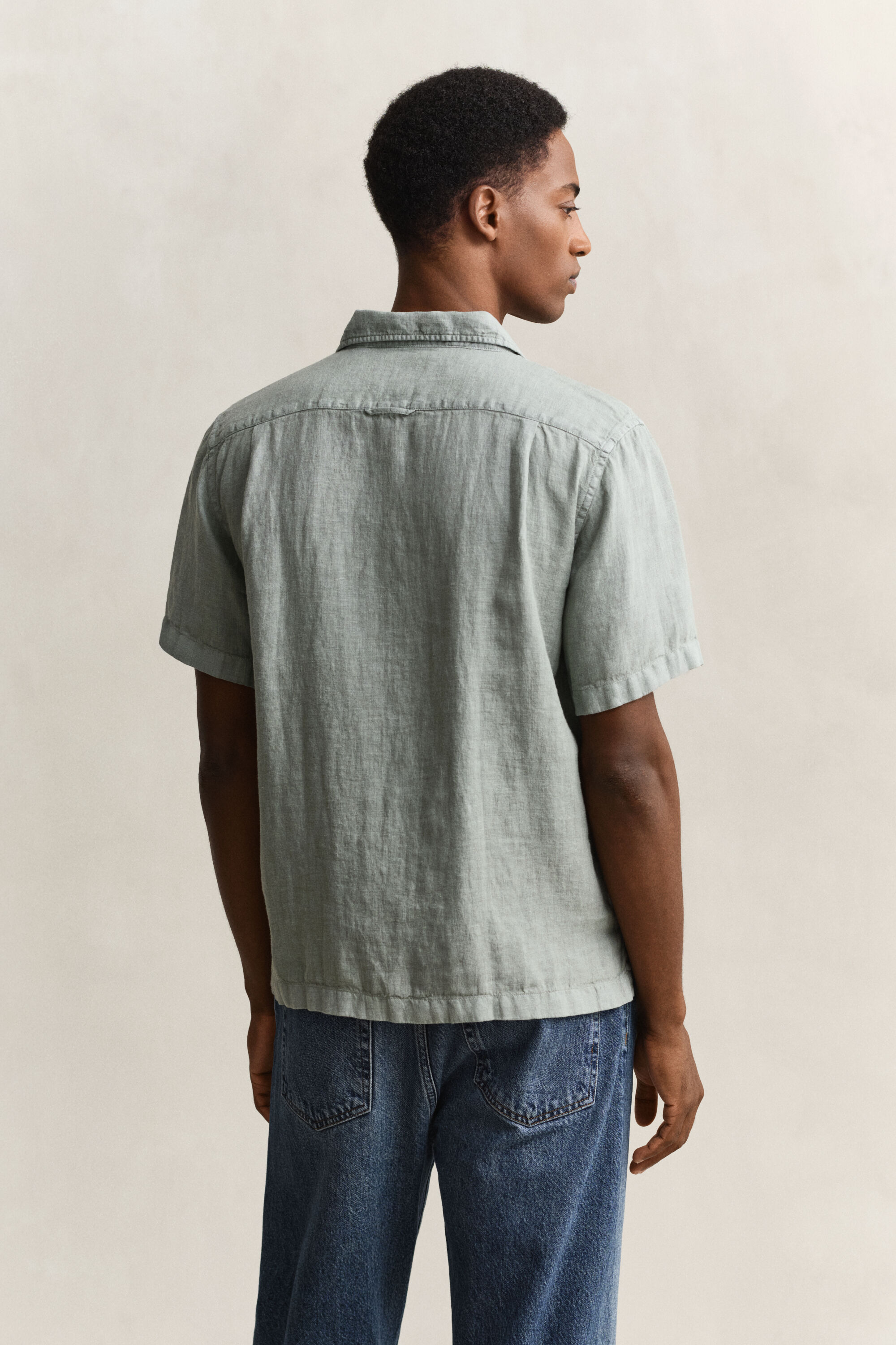 Short Sleeve Linen Shirt