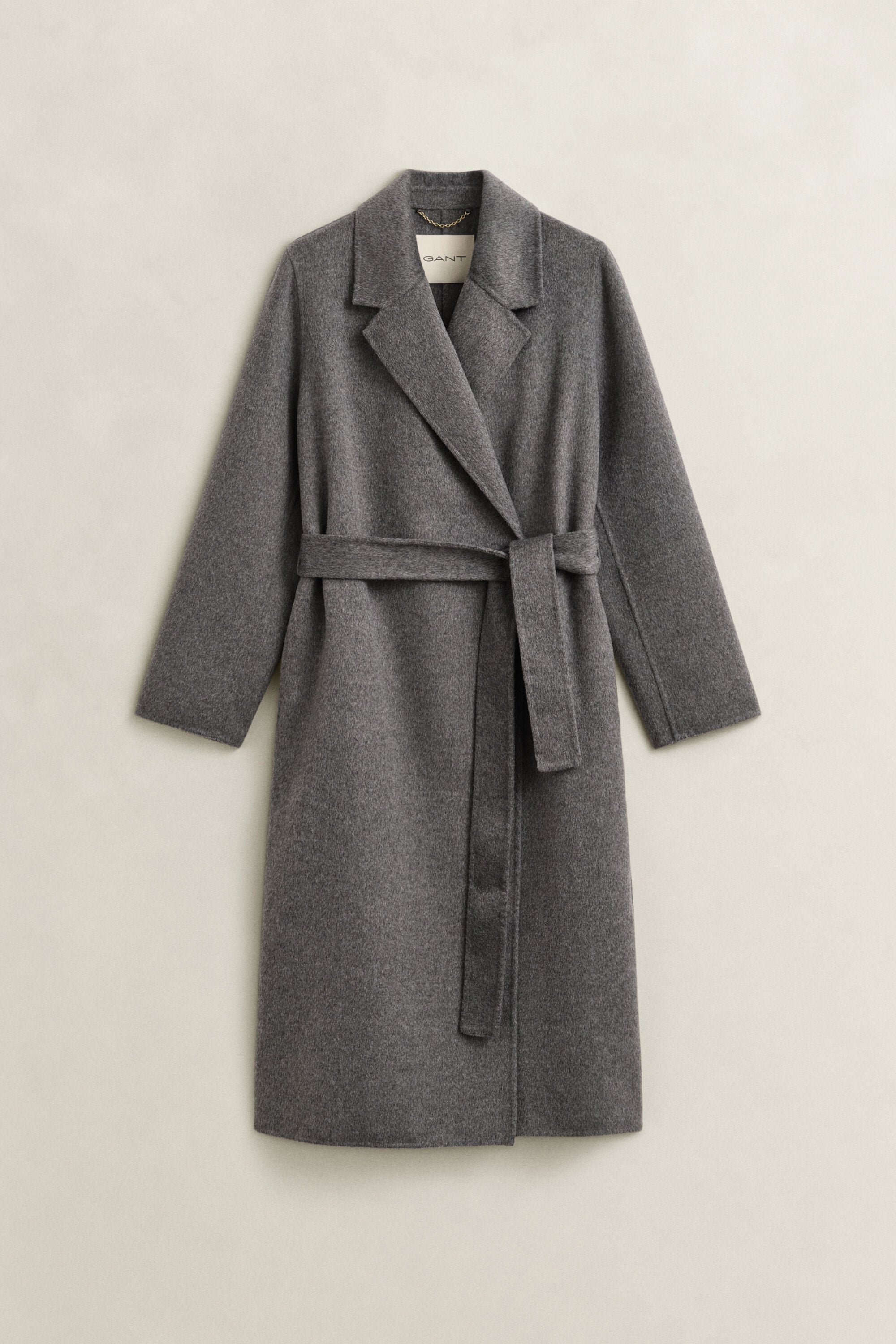 Handstitched Belted Coat