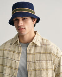 Oversized Textured Checked Shirt