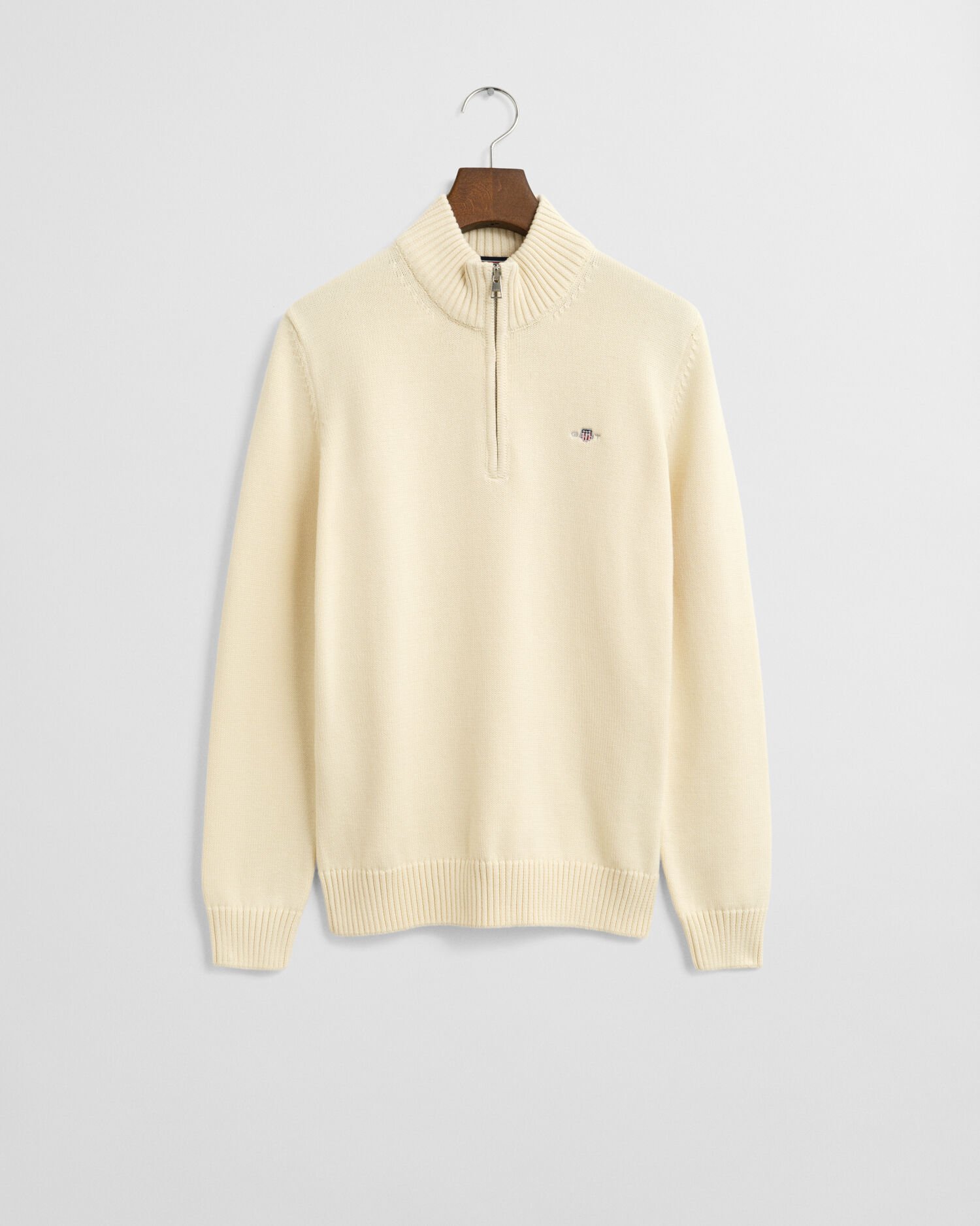 Teens Casual Cotton Half-Zip Sweater