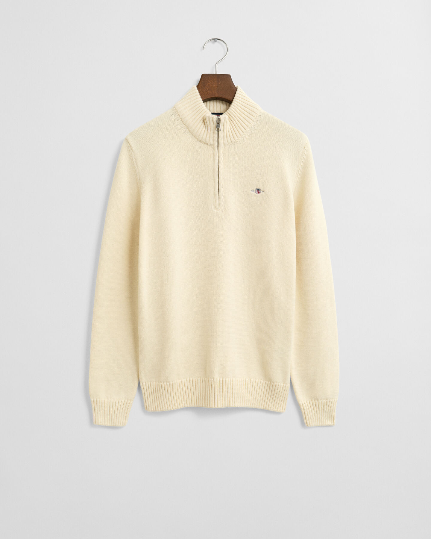 Teens Casual Cotton Half-Zip Sweater
