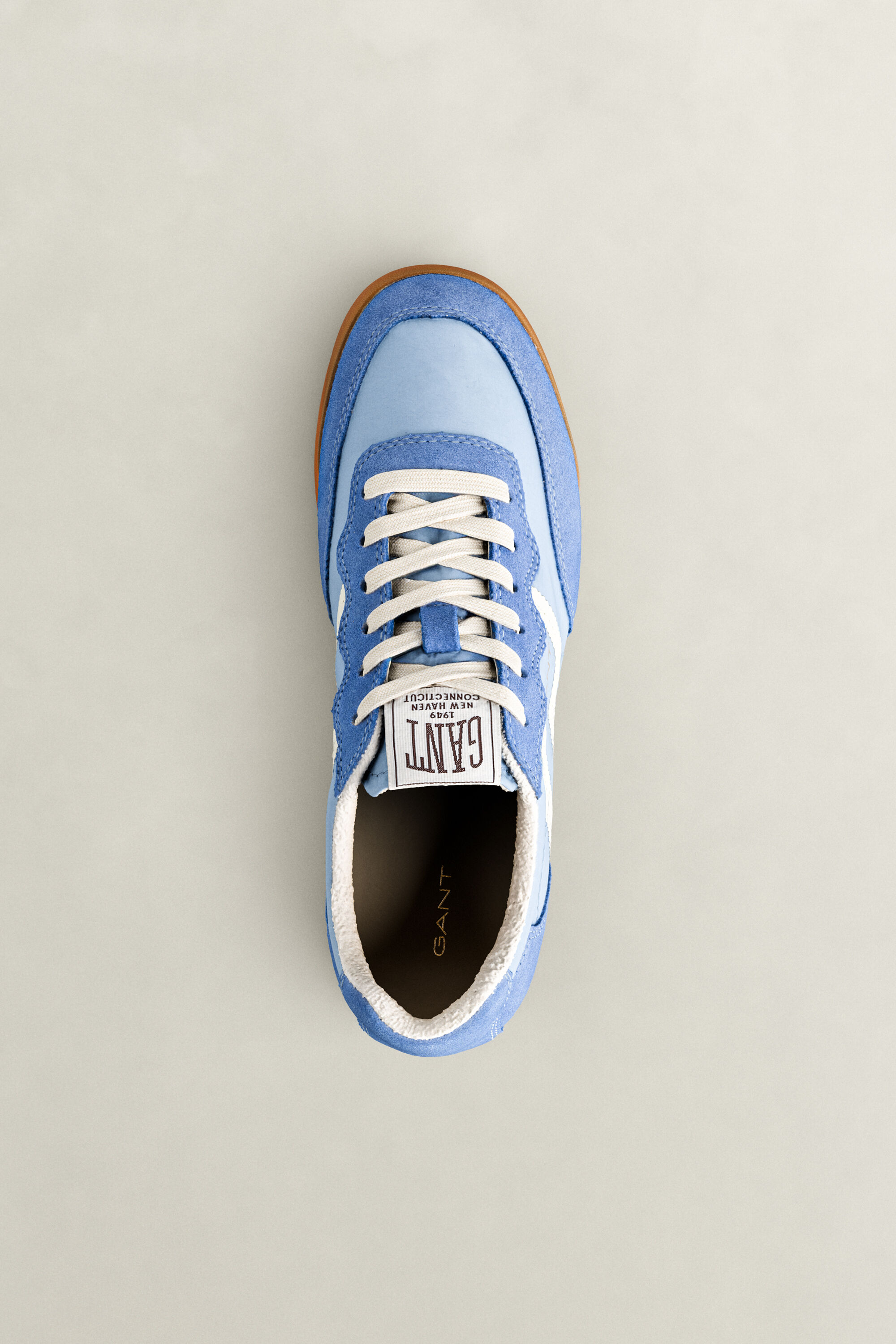 Beylana Suede Sneakers — CLASSIC BLUE