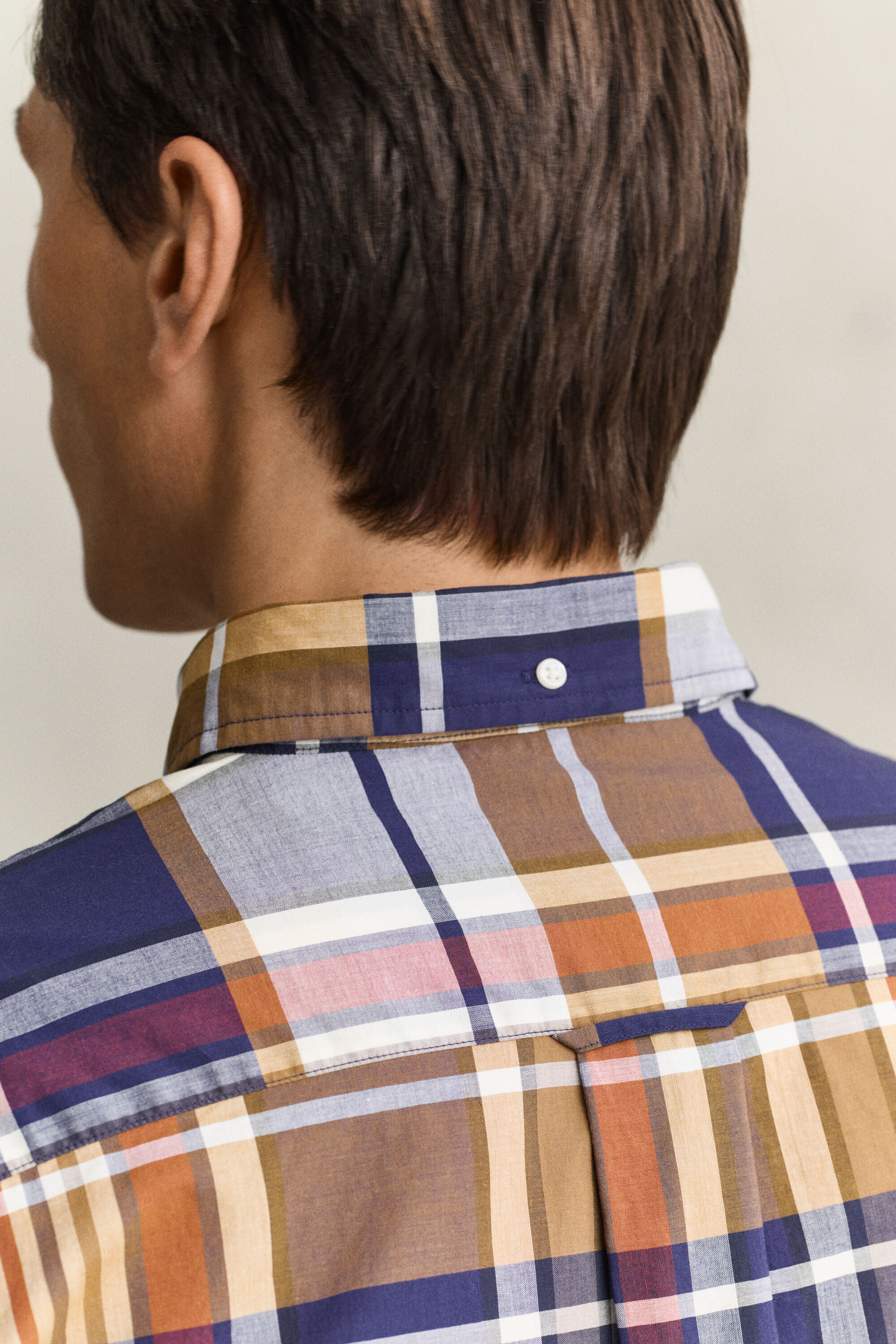 Gant x Yale Checked Poplin Shirt