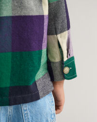 Kids Shield Checked Overshirt