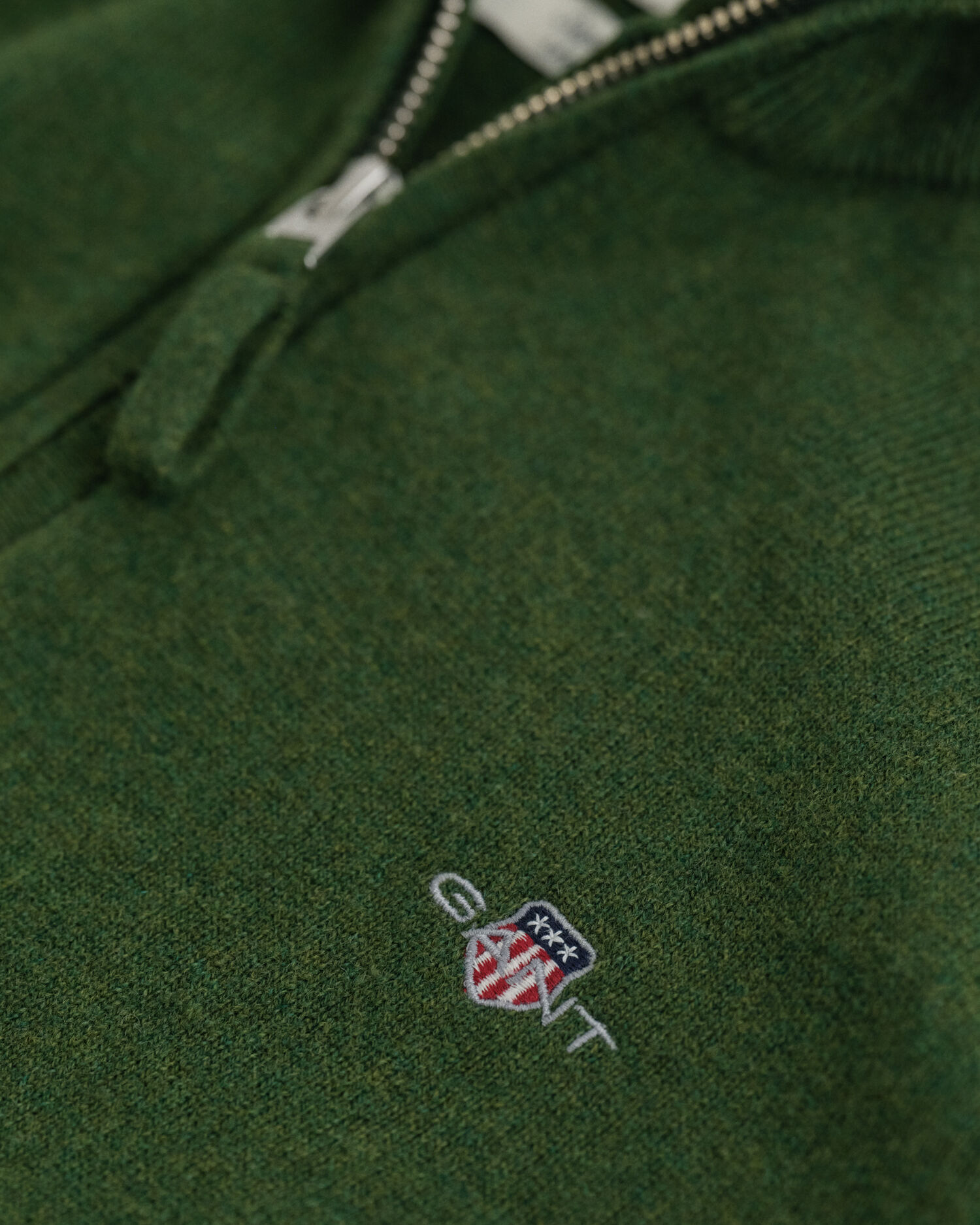 Superfine Lambswool Half-Zip Sweater